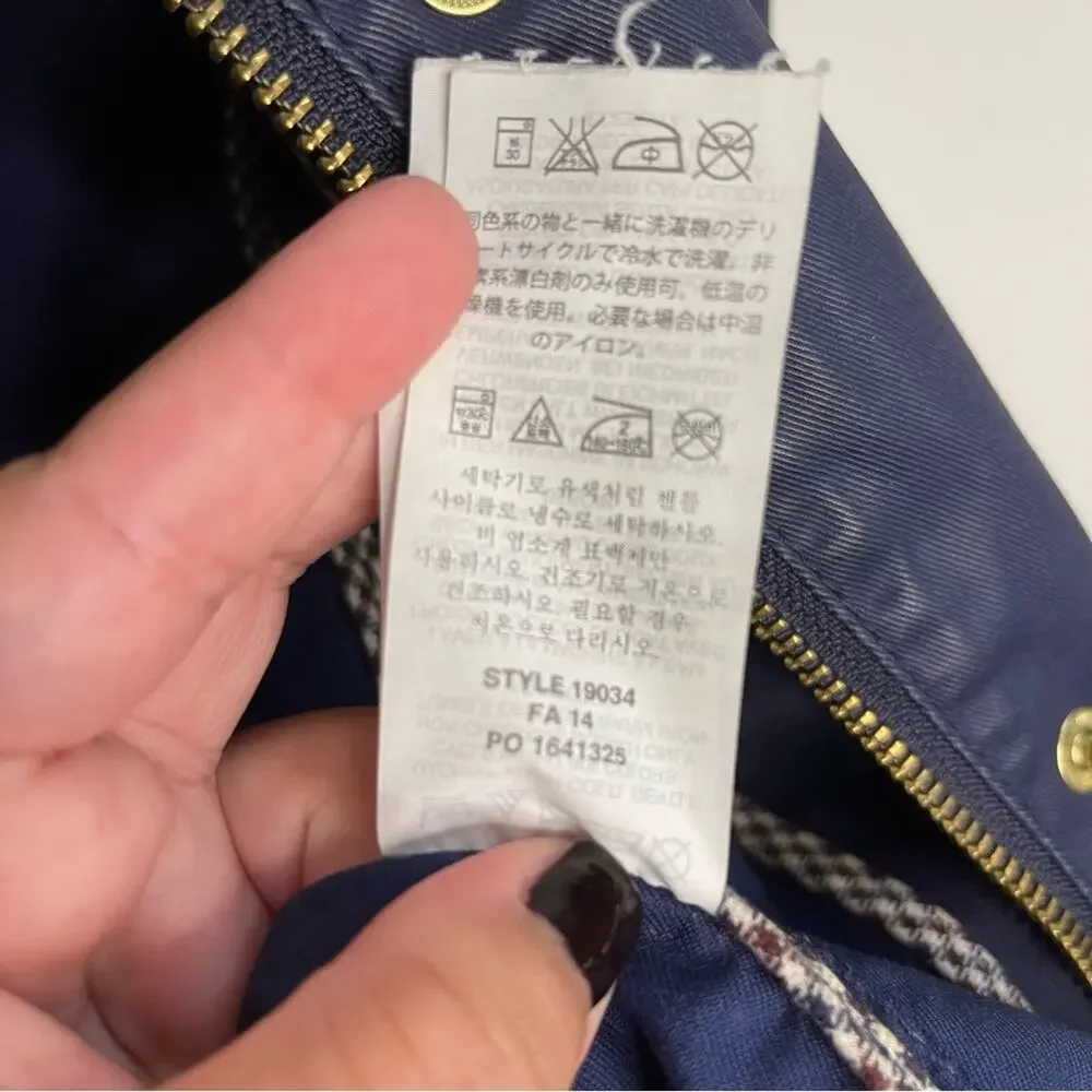 J Crew Downtown Field Navy Jacket